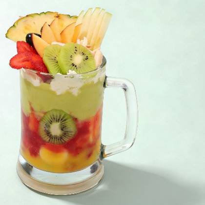 Special Avocado With Fruit Pieces