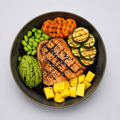 Avocado Salmon Bowl