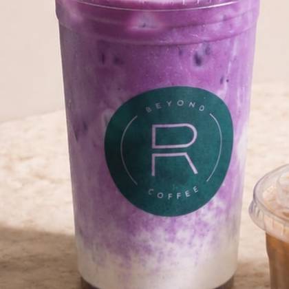 Iced Ube Latte